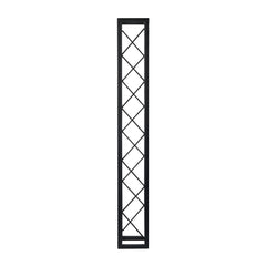 Equinox 1.5m Quad Steel DecoTruss, Black