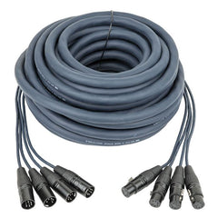DAP DMX Snake 4-Wege 5-poliger XLR 10 m