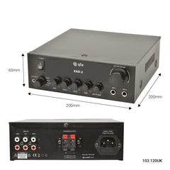 QTX KAD-2 Digital Stereo Amplifier *B-Stock