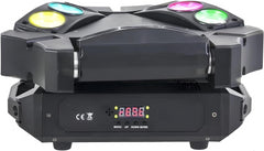 Intimidation 9BEAM-MINI Spider 9 x 10W RGBW LED Dynamic Light Effect