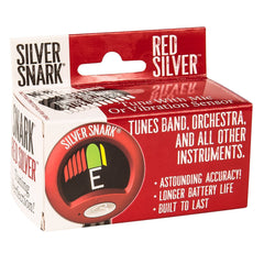 Silver Snark 2 - Clip On Chromatic Guitar Tuner - Red Silver