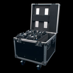 Showtec Flight Case for 4x Shark Beam One / Zoom Two / Spot Two