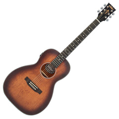 Vintage Stage Series Parlour Electro Guitar - Antiqued