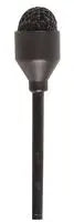 Microphone cravate miniature Pulse noir, prise jack filetée 3,5 mm