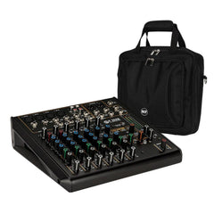 RCF F-10XR Console de mixage 10 canaux enregistrement karaoké FX bureau + sac