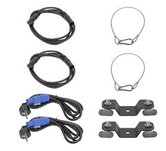 Evolite 2x Spot LED 100 Moving Head Pair including Flightcase