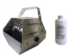 Ibiza White LBM10 Bubble Machine inc 1L