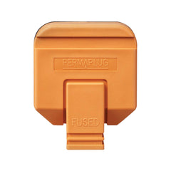 Masterplug 13A HD Mains Plug, Orange (HDPT13O)