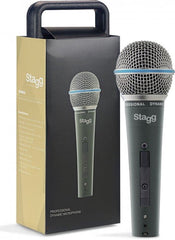 Stagg SDM60 Dynamisches Handmikrofon für Gesang aus Metall