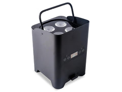 Q-LED Lighting Flux H4IP+ IP  Battery Uplighter 4x 12W RGBWAUV