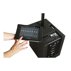 Proel Session700 1400W 2.1 Column PA Speaker inc digital mixer