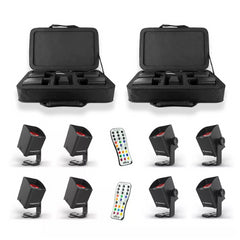 2x Chauvet DJ Freedom H1 kabelloses LED-Waschlicht (Paket)