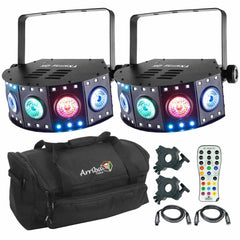 2 x Chauvet FXarray Q5 LED Light Package