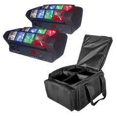 2x Thor Spider FX LED Light Effect Inc Bag