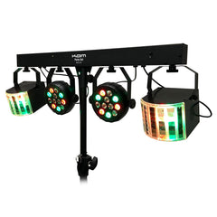 KAM Party Set Derby FX Bar Partybar Lighting Set DJ Disco inc Remote & Case *B STOCK*