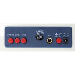 BST MEGA-PRO60 Megaphon 45 W Hochleistungs-PA-Lautsprecher USB
