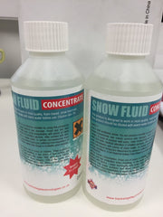 2x Simply Sound &amp; Lighting 250ml konzentriertes Schnee-Fluid (ergibt 10L)