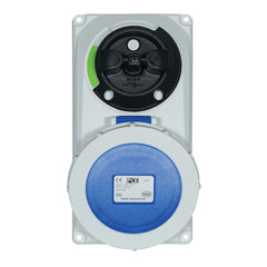 PCE 32A 230V 2P+E IP67 geschaltete Verriegelungssteckdose (61232-6)