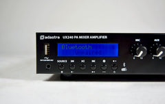 Kompakte 100-V-Mischverstärker der Adastra UX-Serie UX240 240 W
