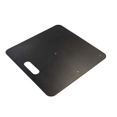 Global Truss Curtain Call Pipe and Drape 450 x 450mm Black Base Plate
