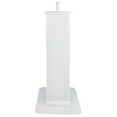 Thor Single White Adjustable Podium Stand inc Bag and White/Black Lycra Scrim