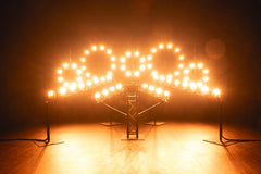 Showtec Stage Blinder FLEX Blaze Set of 8x 100 W LED Blinders + Controller
