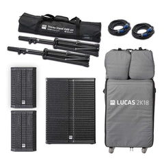 HK Audio Lucas 2K18 Active Sound System 18" 2000W DJ PA-Paket