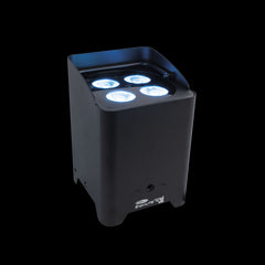 Showtec EventLITE 4/10 Q6 Uplighter avec DMX sans fil - Noir