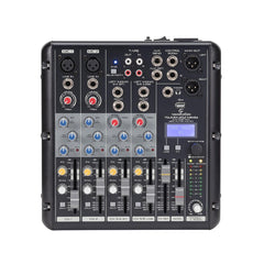 Soundsation YOUMIX-202 Media 6ch Mixer Bluetooth USB Player Digital FX