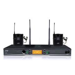JTS RU-992 Twin Bodypack Wireless Mic System