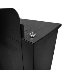 Equinox Event Booth 75cm Upright (Pack of 2) Black