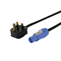 LEDJ 3m 13A - Câble Neutrik PowerCON - Câble d'alimentation DJ Disco 3 cœurs 1,5 mm