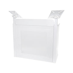 Equinox Event Booth White inc Carry Bag & Lighting Podiums