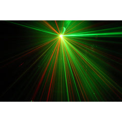 2x Jb Systems INVADER 23W LED-Effekt + 200mW Rot+Grün-Laser-Paket