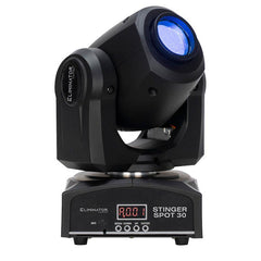2x Eliminator Stinger Spot 30W Moving Head Bundle inkl. Tragetasche
