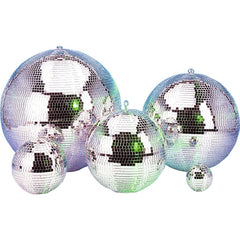 Jb Systems SPIEGELKUGEL 12"/30 cm Spiegelkugel drehbarer Disco-Retro-Lichteffekt 300 mm