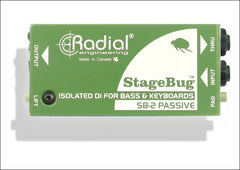 Radial StageBug SB-2 Passive Isolated DI for Keyboard Bass