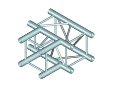Alutruss Quadlock Ql-Et34 T-35 Pièce en T 3 voies