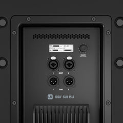 LD Systems ICOA SUB 15 A Caisson de basses de sonorisation Bass Reflex 15"