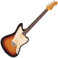 Vintage V65 Hardtail Electric Guitar - Tobacco Sunburst