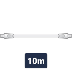 AV:Link Coaxial plug to plug lead 10.0m