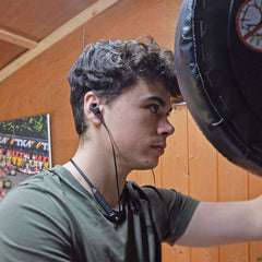 AV:Link PowerBand : Écouteurs tour de cou Bluetooth Sport résistants aux éclaboussures