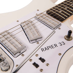 Rapier 33 Electric Guitar - Arctic White