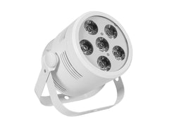 EUROLITE LED Silent Par 6 QCL RGB+WW Sol Blanc