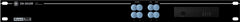 MusicAll DA-SA10R Rackmount-Streaming-Vorverstärker, 1-Zonen-Ausgang mit Fernbedienung