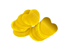 Metallische Konfetti-Herzen 55x55mm, Gold, 1kg