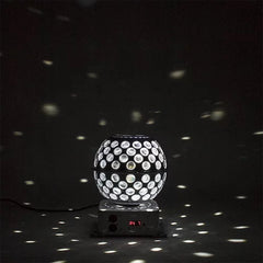 2x Thor Starballs White LED Mirrorball Effect inc Remotes