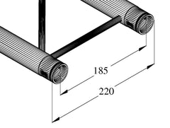 Alutruss Decolock Dq2-2500 2-Way Cross Beam