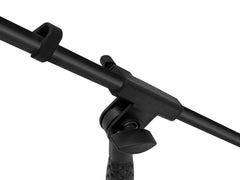 Trépied de microphone OMNITRONIC MS-1B avec perche noir