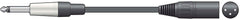 Chord 3m XLR Male to Jack 6.3mm Mono Lead Cable
